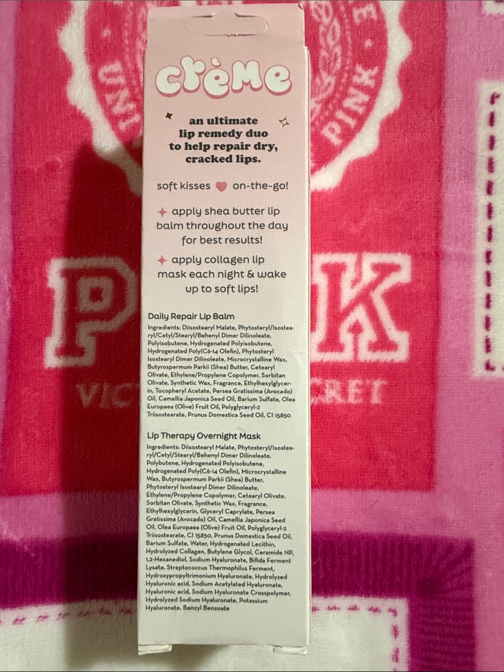 crème Moisturizing Remedy Strawberry Crème Lip Balm & Masque — - Picture 2 of 6